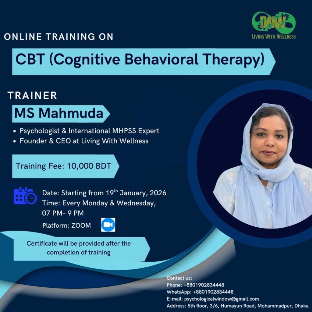 Online Training on Cognitive Behavioral Therapy (CBT) 609168915 1366649042139140 8566146637305545022 n